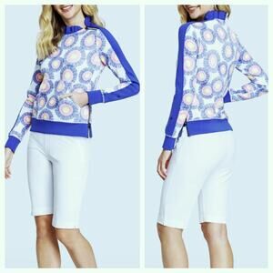 NEW Tail Activewear Condoleezza Pullover Top M Sweatshirt Golf Tennis Pickleball